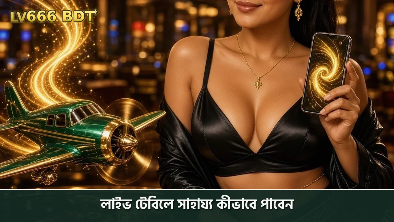 লাইভ টেবিলে সাহায্য কীভাবে পাবেন
